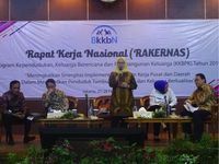 Hadiri Rakernas, Wapres Dukung BKKBN Ciptakan Keluarga Berkualitas