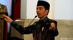 Gaya Jokowi Saat Temui Ulama se-Jawa Barat di Istana Negara