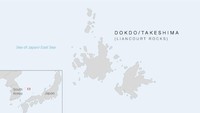 Pulau-pulau ini disengketakan karena buruknya hubungan Korea Selatan dan Jepang. Sengketa ini sejak pendudukan Jepang dan penjajahan di Semenanjung Korea di paruh pertama abad ke-20 (CNN Travel +)