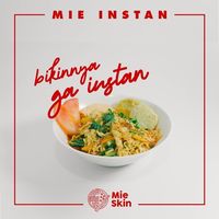 Mie Skin' Kedai Mie yang Belum Buka Tapi Sudah Ramai di Medsos