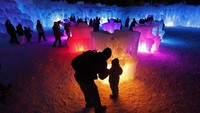 Kawasan itu kian populer terlebih setelah film animasi garapan Disney, Frozen diminati banyak orang. Para pengunjung dari anak-anak hingga orang dewasa mengunjungi The Winter Wonderland untuk melihat langsung sebuah daerah yang dipenuhi es dengan hiasan warna-warni cahaya yang semakin cantik di malam hari.