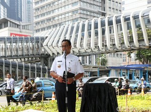 Gunakan Dana KLB untuk Bangun JPO, Anies: Itu Sisa Sebelumnya