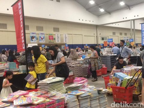 Keramaian di Big Bad Wolf 2019.