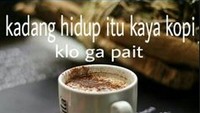  Kopi yang pahit mencerminkan kenangan hidup yang pahit juga. Tapi kalau nggak pahit ya kurang nikmat dong! Foto: ILK
