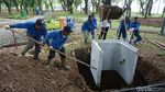 100 Titik Sumur Resapan Dibangun di Monas