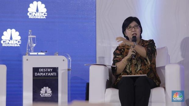 Destry Damayanti Jalani Ujian DGS BI 1 Juli 2019