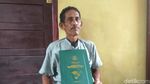 Potret Ketegaran Sang Ayah Saat Gantikan Almarhumah Anaknya Wisuda