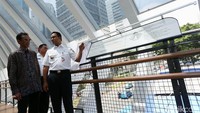 Tiga JPO itu resmi dibuka tepat pukul 12.00 WIB.