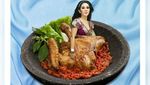 Netizen Edit Gaun Syahrini yang Disamakan dengan Warna Makanan