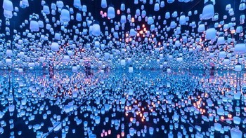 Forest of Resonating Lamps kategori travel karya fotografer Yukihito Ono asal Jepang. (Foto: Sony)