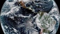 Berdasarkan perpaduan foto satu satelit tahun 1990-an dari Boston University dan dua satelit milik NASA, tampak China dan India menjadi pemimpin dalam menjadikan bumi lebih hijau. Dok. NASA.
