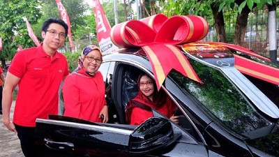 Mercy CLA 200 untuk Pemenang Pesta Akhir Tahun