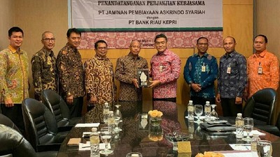 Askrindo Syariah Gandeng Bank Riau Kepri