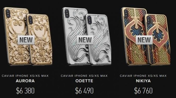 iPhone kelas sultan. (Foto: dok. Caviar) iPhone kelas sultan. (Foto: dok. Caviar)