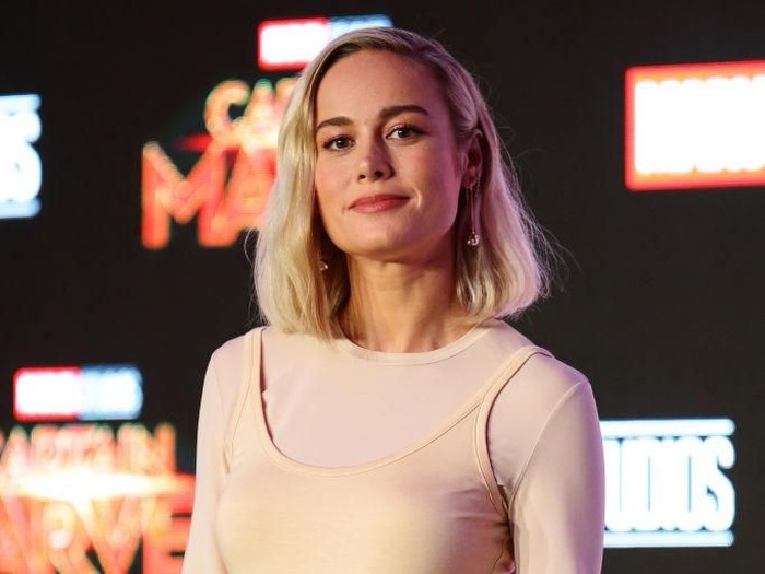 LONDON, ENGLAND - FEBRUARY 27:   Brie Larson attends the Captain Marvel European Gala Premiere held at The Curzon Mayfair on February 27, 2019 in London, England. (Photo by Tim P. Whitby/Getty Images)