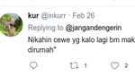 Cuitan Netizen yang Mau Nikahin Cewek Cuek Ketika Makan
