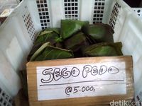 Sedap Mantap! Nasi Pedo Bungkus Daun Jati Khas Kudus
