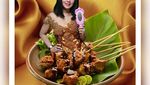 Netizen Edit Gaun Syahrini yang Disamakan dengan Warna Makanan