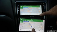 Khusus Avanza 1.5 G dan Veloz, terdapat fitur T-Link App, aplikasi untuk mirroring ponsel ke head unit. Jadi, tampilan di head unit menyerupai tampilan di ponsel penggunanya. Foto: Dok. Toyota-Astra Motor