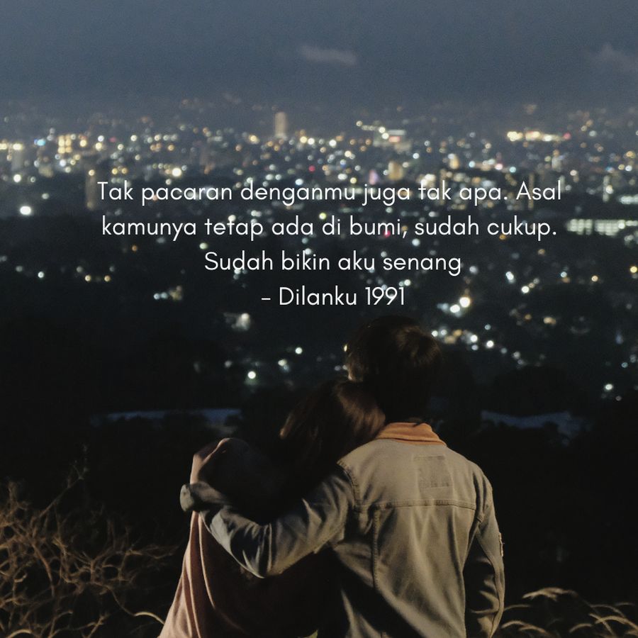8 quotes cinta dilan 1991 bikin cewek baper dan senyum senyum sendiri