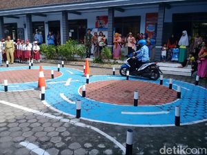 Horee.. 7 Polsek di Blitar Sediakan Tempat Latihan Praktik Bikin SIM