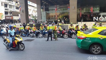 Awalnya dalam masa uji coba, Get hanya melayani tiga distrik di kota Bangkok. Foto: Virgina Maulita Putri