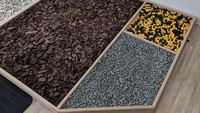 Ini merupakan tempat uji sepatu di salah satu toko sepatu. Ada bongkahan lego juga untuk mencari tahu seberapa kuat sepatu yang mau anda beli. Istimewa/Boredpanda.