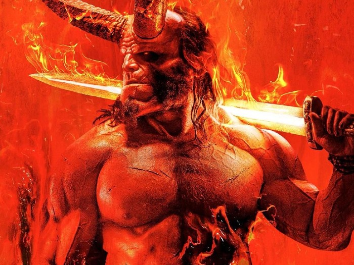 Poster film Hellboy.