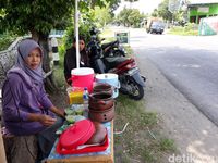 Sluurp! Segarnya Dawet dari Tepung Pisang dan Daun Pisang yang Kaya Khasiat