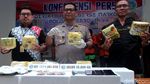 Penampakan Lima Pengedar 10 Kg Sabu yang Dibekuk Polisi