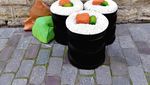 Keren! Food Art Ini Mendandani Kasur Bekas Jadi Bentuk Makanan