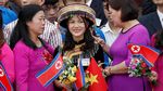 Ratusan Warga Vietnam Antar Kepulang Kim Jong Un ke Korut