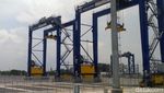Momen Luhut dan Budi Karya Tinjau Pelabuhan Kuala Tanjung