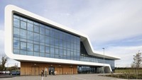 Kantor ramah lingkungan tersebut dibangun oleh Perusahaan Arstitektur Inggris, Faulkner Browns dan diberi nama Science Park (M-SParc). Istimewa/FaulknerBrown Architects/Inhabitat.