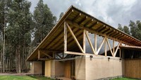 Indah bukan rumah alami ini? Istimewa/Jag Studio and Andres Villota/Inhabitat.