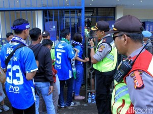 1.500 Aparat Siap Amankan Pertandingan Persib vs Borneo FC