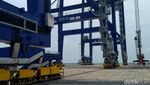 Momen Luhut dan Budi Karya Tinjau Pelabuhan Kuala Tanjung
