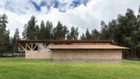 Pembangunannya pun mempertahankan warga alami agar terlihat cantik. Istimewa/Jag Studio and Andres Villota/Inhabitat.