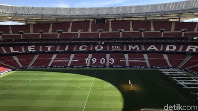 Mengunjungi Wanda Metropolitano, Markas Baru Atletico Madrid