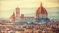 Kota Florence di Italia menjadi salah satu kota terindah di dunia dengan beragam bangunan kunonya yang masih terjaga keindahannya hingga kini. Dok. Telegraph.