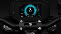 Cluster meter Zero SR/F. Foto: Zero Motorcycle