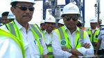 Momen Luhut dan Budi Karya Tinjau Pelabuhan Kuala Tanjung