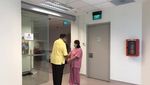 Momen SBY Temani Ani Yudhoyono Exercise di Lorong NUH