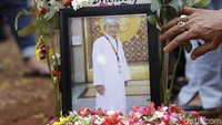 Ia tenar lewat peran di Pepesan Kosong yang dulu hits di TPI. Pool/Palevi/detikFoto.