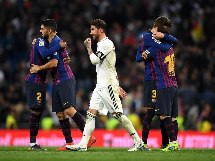 Madrid Kalah dari Barca di Bernabeu