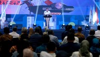 Direktur Utama BNI Achmad Baiquni memberikan sambutannya dalam acara HUT ke-20 SP BNI di Jakarta. Foto: dok. SP BNI