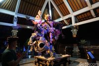 Keren! Ogoh-ogoh di Bali Bergerak dengan Perintah Suara
