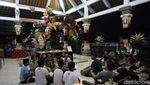 Potret Persiapan Pawai Ogoh-ogoh Modern di Bali