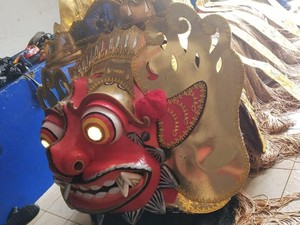 Keren Nih! Ancol Bikin Pentas Barongan Dalam Air Saat Nyepi