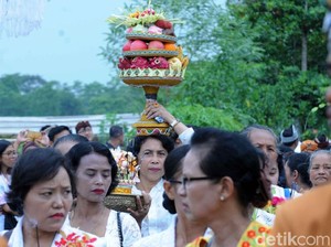 Jelang Nyepi, Umat Hindu di Boyolali Gelar Ritual Mendak Tirta